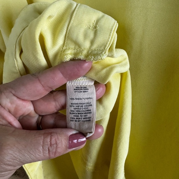 Soft Surrounding  Yellow Women's Pull over Sz 2X - Picture 7 of 7